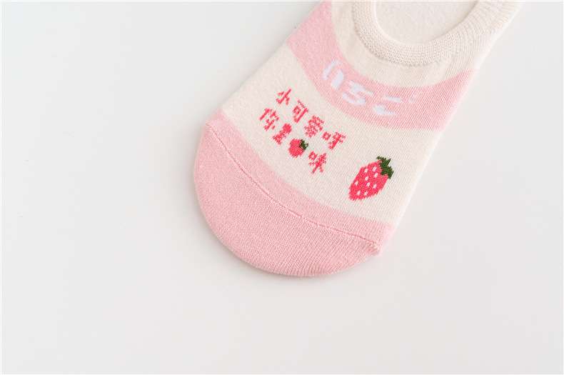 新款女隐形春夏女士袜子纯色防掉跟隐形袜点胶空调袜室内袜脚底袜详情64