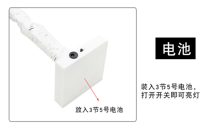 批发新款景观LED圣诞节彩灯房间氛围装饰灯节日派对小夜树灯详情15