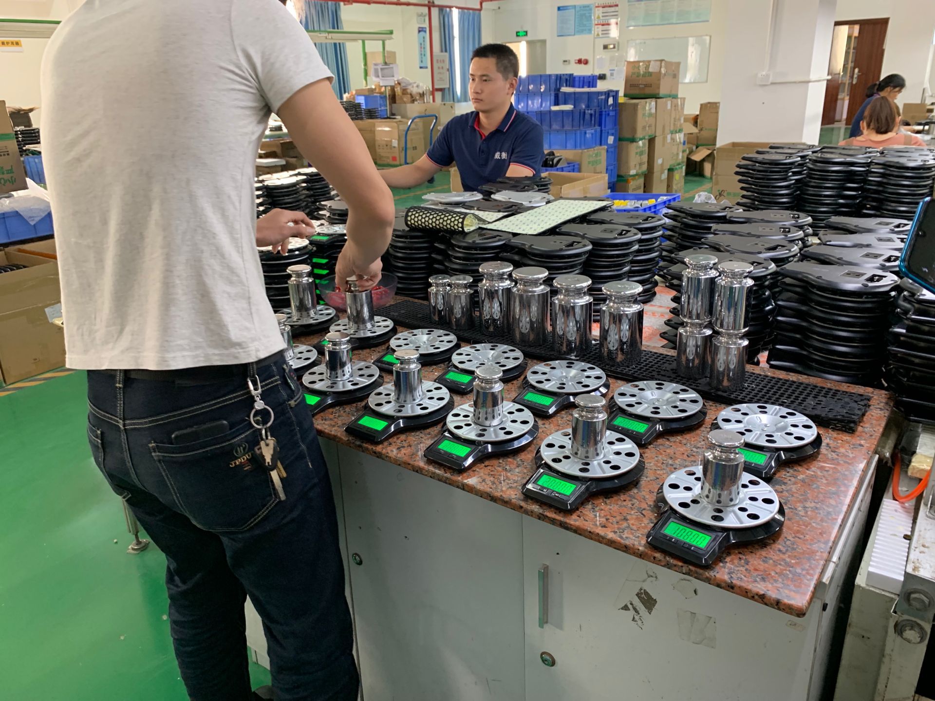 WeiHeng rechargeable keychain portable scale WH-A21 mini electronic scale, electronic portable scale, can weigh up to 25kg per jin pic 28