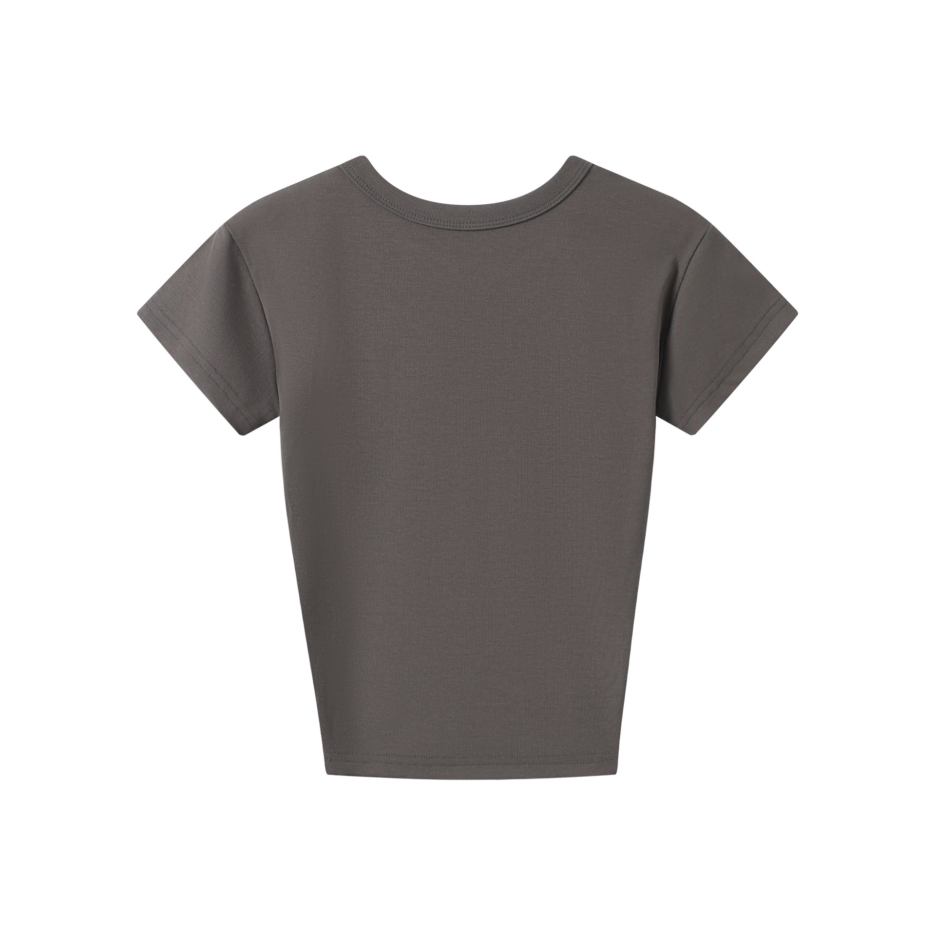 现货Skims卡戴珊经典正肩辣妹运动内搭打底紧身上衣莫代尔t恤详情11