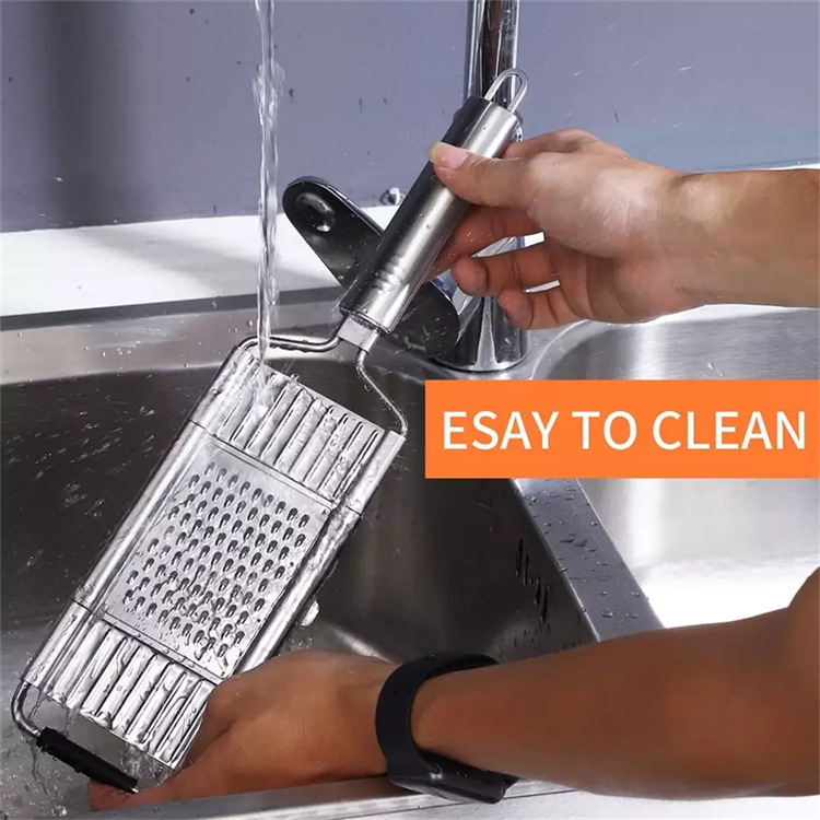 The new multi-functional vegetable cutter, three-in-one grater, grater, slicer and stainless steel grater are selling well across borders pic 9