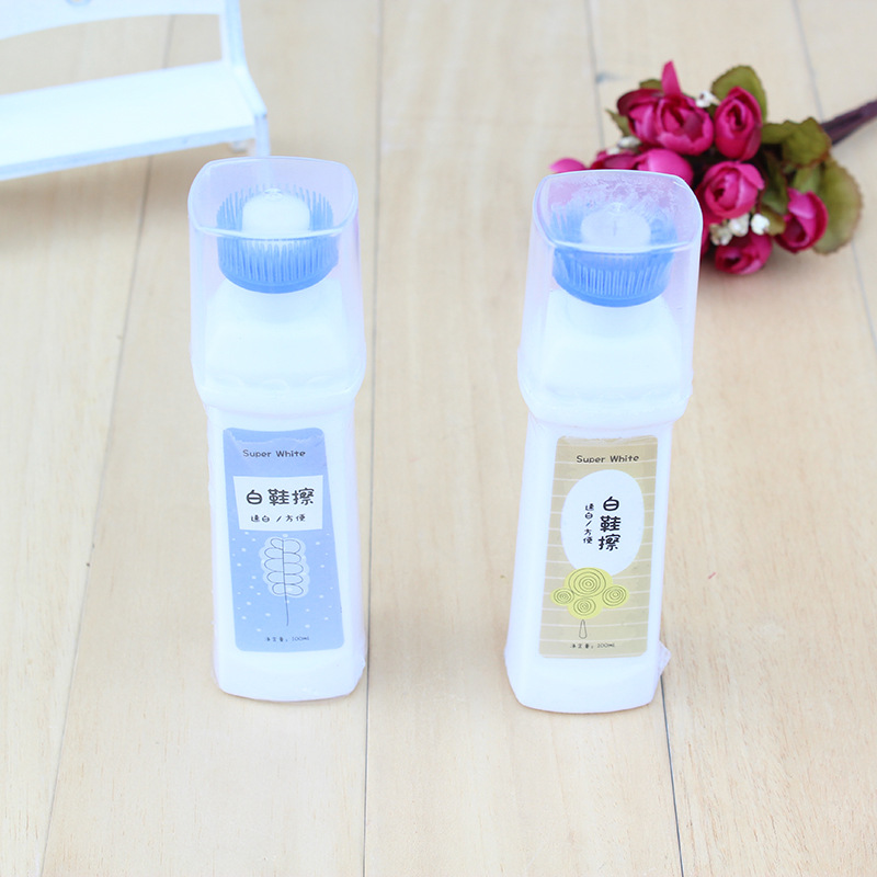 Xiaobai 2nd Generation White Shoe Cleaner for removing dirt and cleaning sports shoes, sponge shoe brush, 2 yuan pic 6