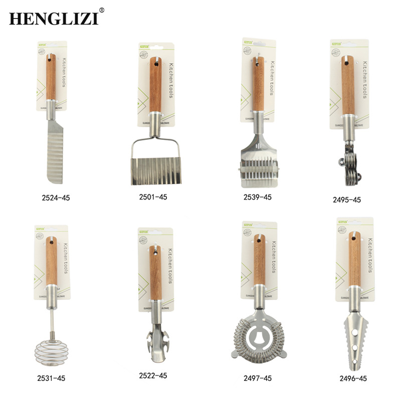 Cross-border stainless steel beech wood handle cheese grater, lemon grater, cheese grater, multi-functional kitchenware and miscellaneous items pic 23