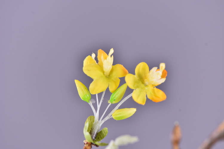 Factory wholesale of high-end artificial flowers, artificial purple rosewood flowers, soft decoration floral art for hotel and homestay model rooms, and artificial locust flowers pic 7