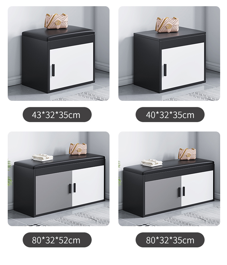 鞋架家用门口简易室内好看防尘鞋收纳可坐鞋柜坐凳一体隔板换鞋凳详情11