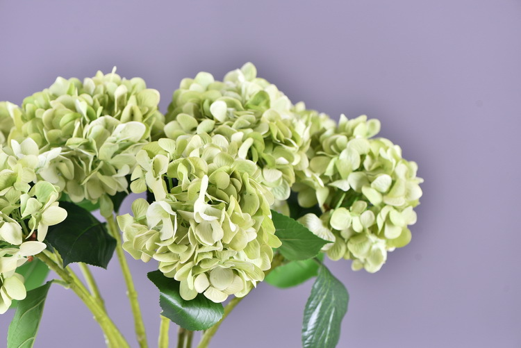 Factory supply of artificial hydrangeas, high-end hydrangea wholesale, wedding, home, hotel landscaping, main flowers, decorative artificial flowers pic 58