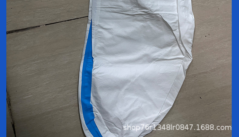 俊达一次性男女连帽防护服养殖场防尘喷漆防臭工作服连体防护服详情19