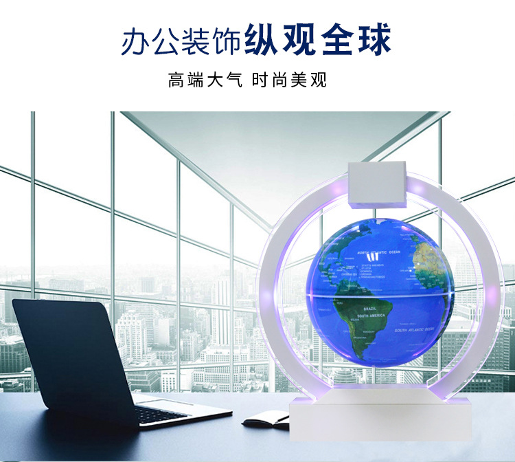 曦骉批发磁悬浮月球灯台灯3D打印新奇家居摆件创意礼品七夕生日礼物详情2
