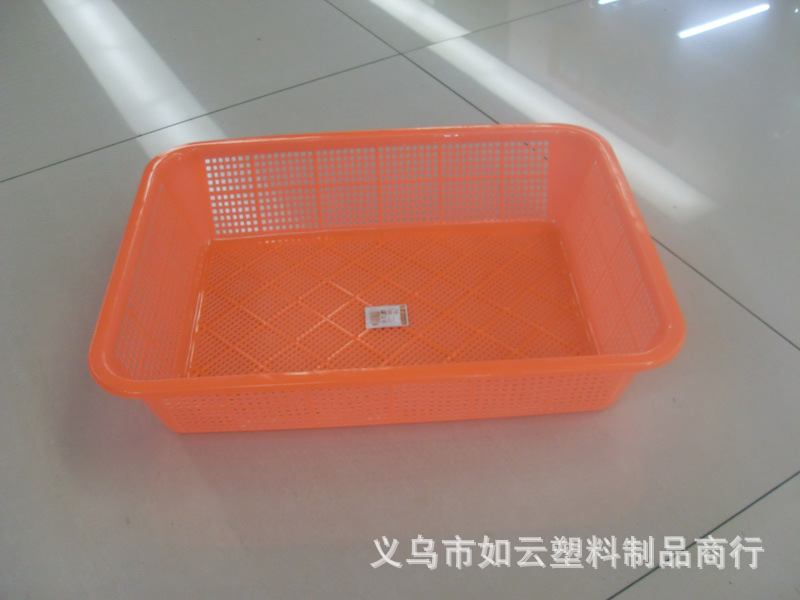 批发供应塑料长方筛  长方果蔬篮 1103长方筛 大号方筛详情9