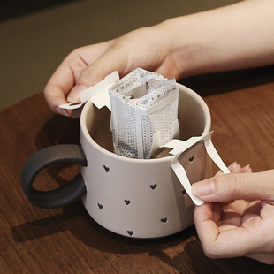 泼墨杯 抖音爆款大耳朵陶瓷杯批发网红马克杯伴手礼高颜值杯子ins详情3