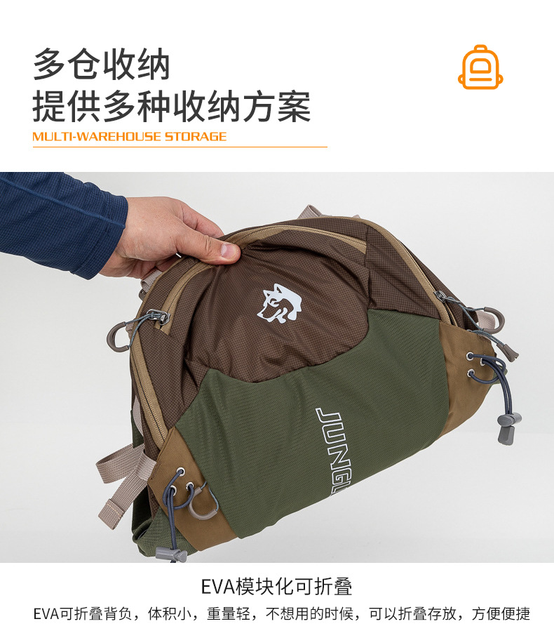 登山包跨境运动骑行背包徒步旅行双肩包高品质YKK拉链减压可折叠登山包越野包computercomputer详情13