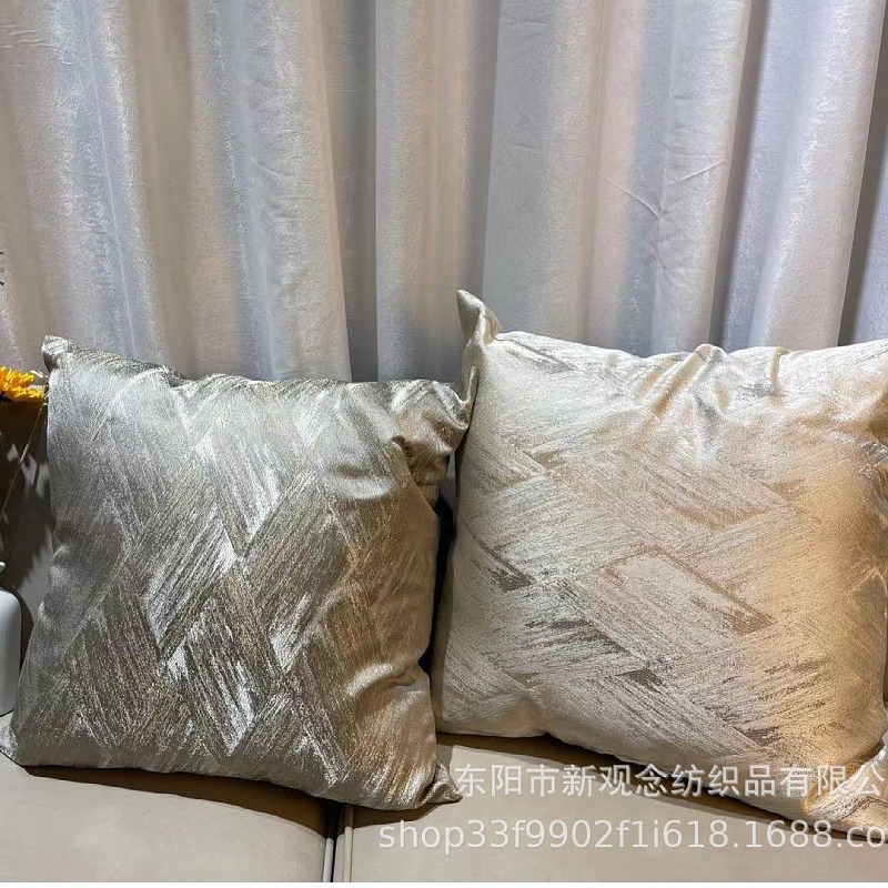 New creative pearlescent geometric abstract pillowcase and modern simple cushion cover factory direct sales cross-border pic 21