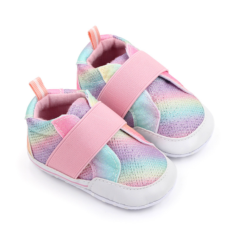 Soft-soled baby shoes for infants aged 0-12 months, indoor walking shoes in color and camouflage, Spring and Autumn 2773 pic 15