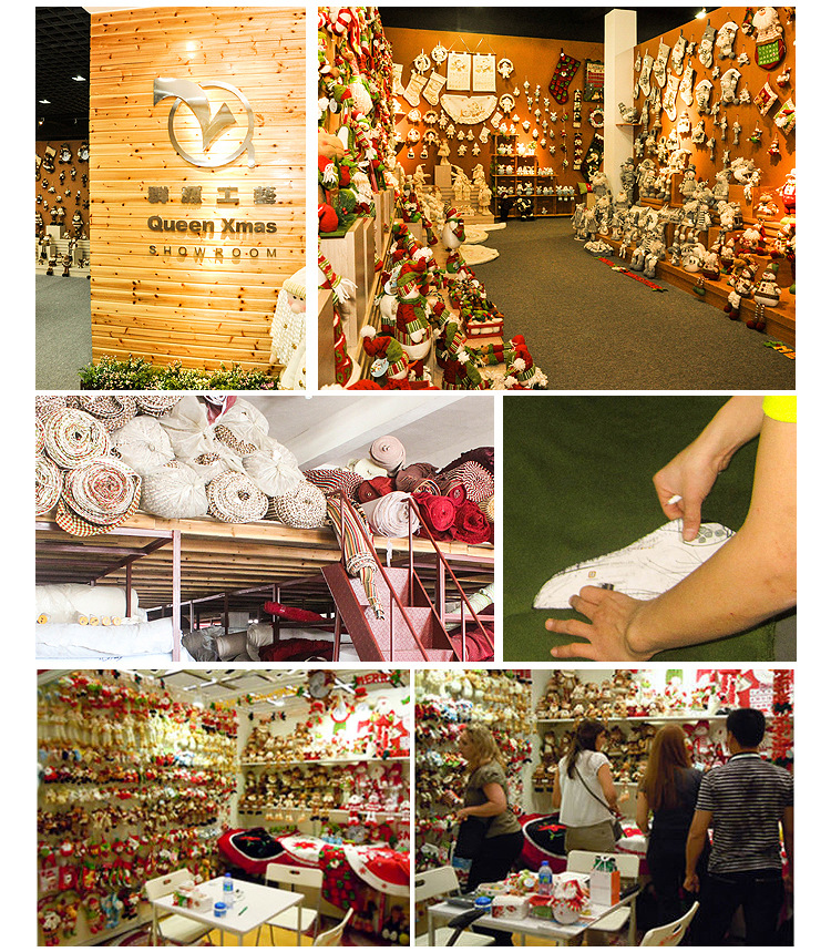 圣诞糖果袋圣诞红酒瓶套生产厂家实景图