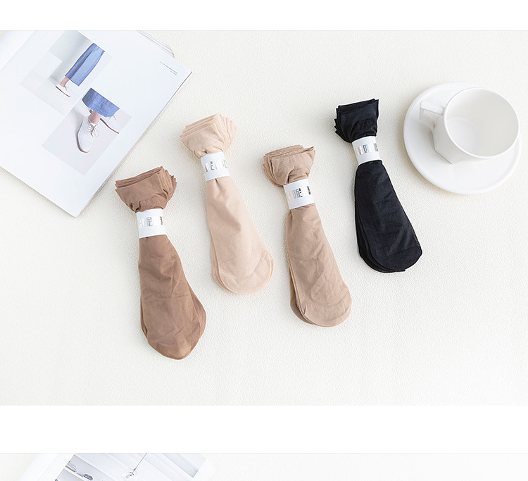 23夏季新款23夏季新款天鹅绒袜丝袜女短袜子秋款薄款透明秋冬肉色女士防勾丝黑色女秋季详情15