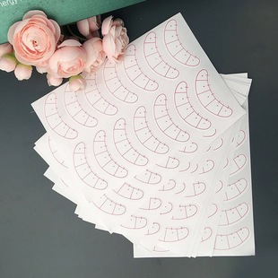 美睫美妆嫁接睫毛专用眼贴 不起毛卸睫毛防护贴 纸眼贴100对装详情13