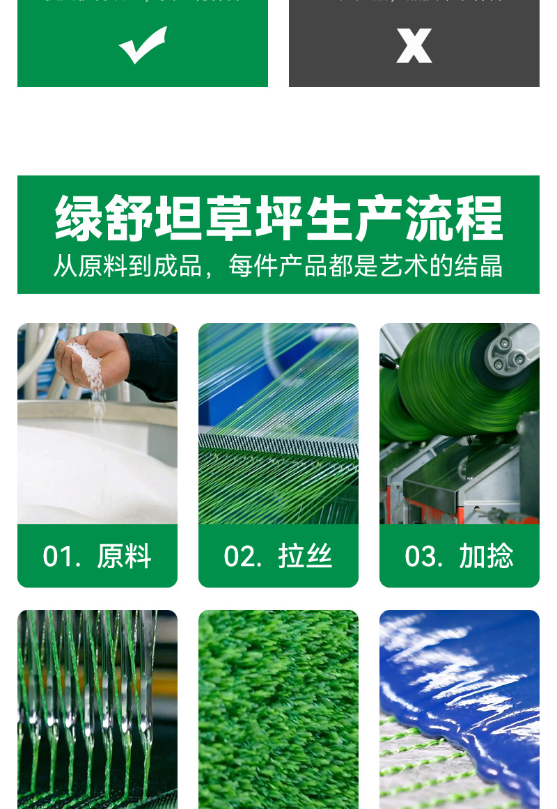 宠物毯假草塑料垫子阳台幼儿园仿真草坪人造草坪入户垫仿真植详情10