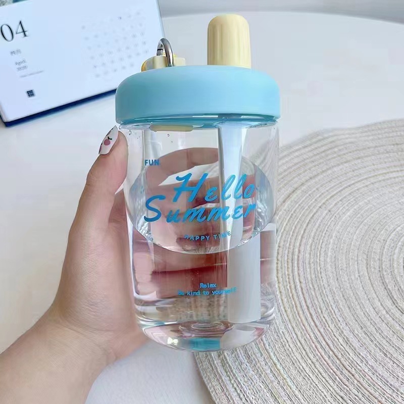 迷你顿顿杯儿童学生男女塑料杯便携户外大容量吸管杯高颜值随手杯详情2