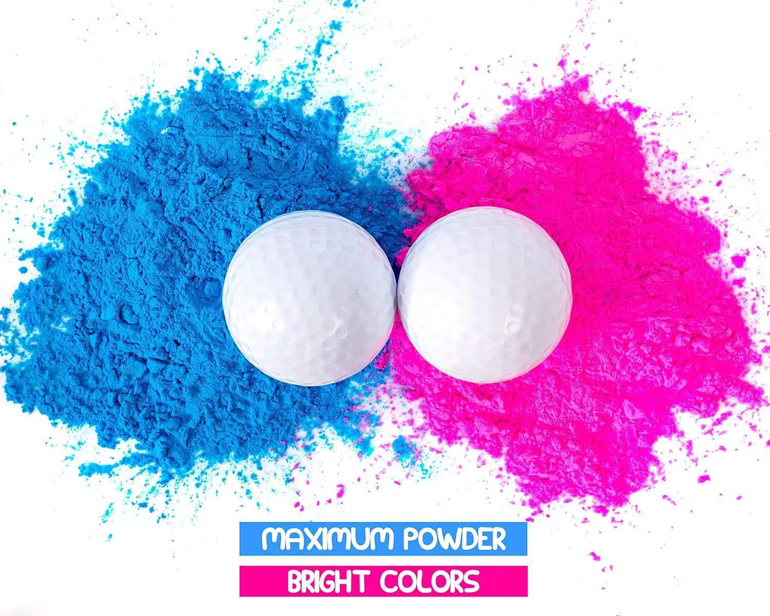 Golf gender reveal Corn powder boy girl Baseball gender reveal Party supplies pic 11