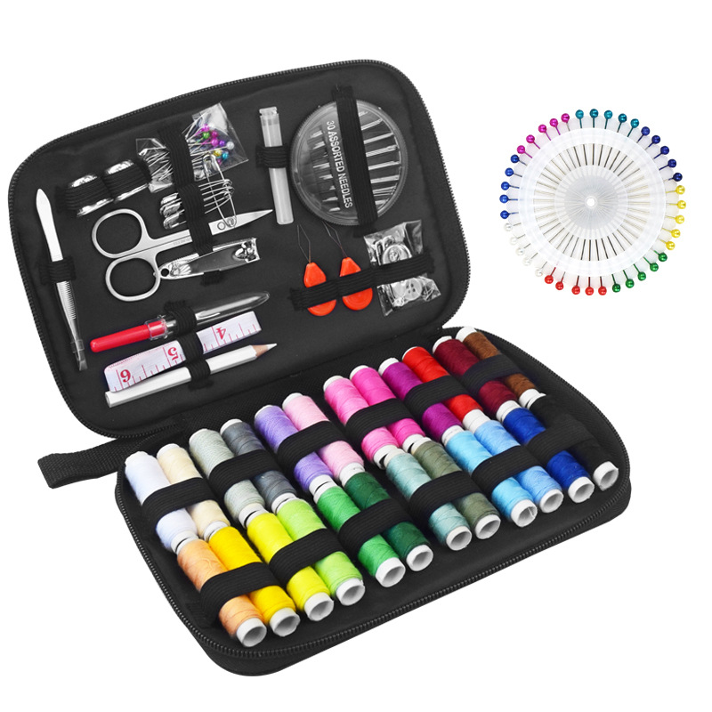 Factory wholesale Amazon sewing kits, sewing sets, home sewing combination sets of 90 pieces, 97 pieces and 98 pieces pic 32