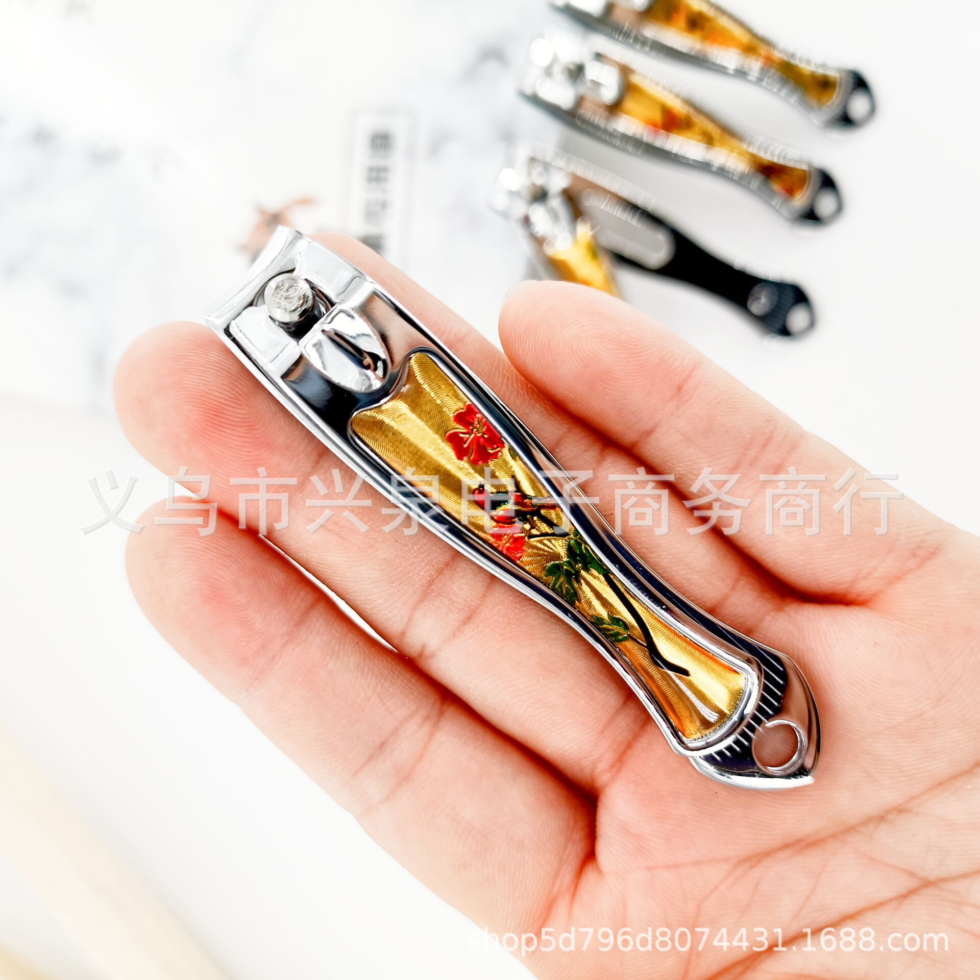 Stainless steel flat-mouthed nail clippers, nail pliers, nail knives, large nail knives, nail trimming scissors for adults, one yuan supply pic 11