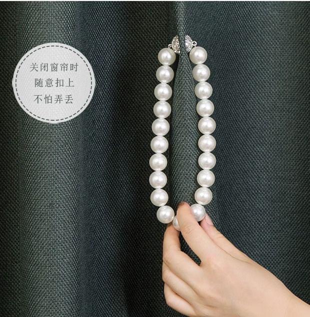 Magnetic curtain buckle binding rope pic 8