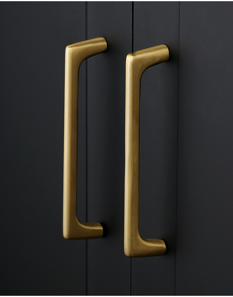 批发柜门拉手法式轻奢衣柜抽屉门把手美式黄铜柜子橱柜餐边柜拉手详情19