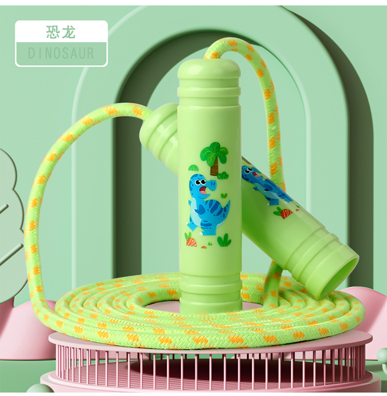 儿童跳绳幼儿园小学生宝宝运动绳耐磨不打结一年级初学者健身专用详情14