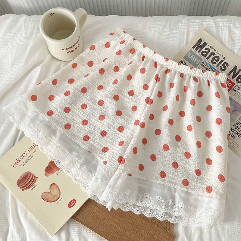 2024新款印花打底裤女时尚家居安全裤超薄舒适可外穿可爱少女jk裤详情26