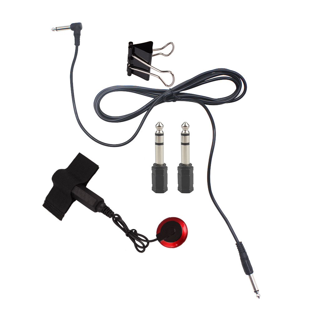 Electric guitar five-piece set (3-meter connection cable +2 converters + pickups + clips) wholesale of electric guitar accessories pic 6