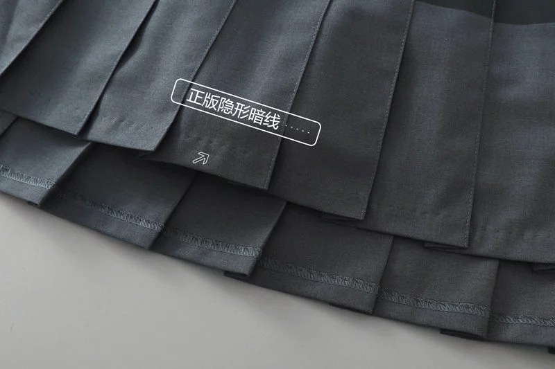 The new TB college style four-bar high-waisted pleated skirt in the summer of 2019 in Europe and America is A bestseller. The A-line skirt is short in the front and long in the back to prevent exposure pic 31