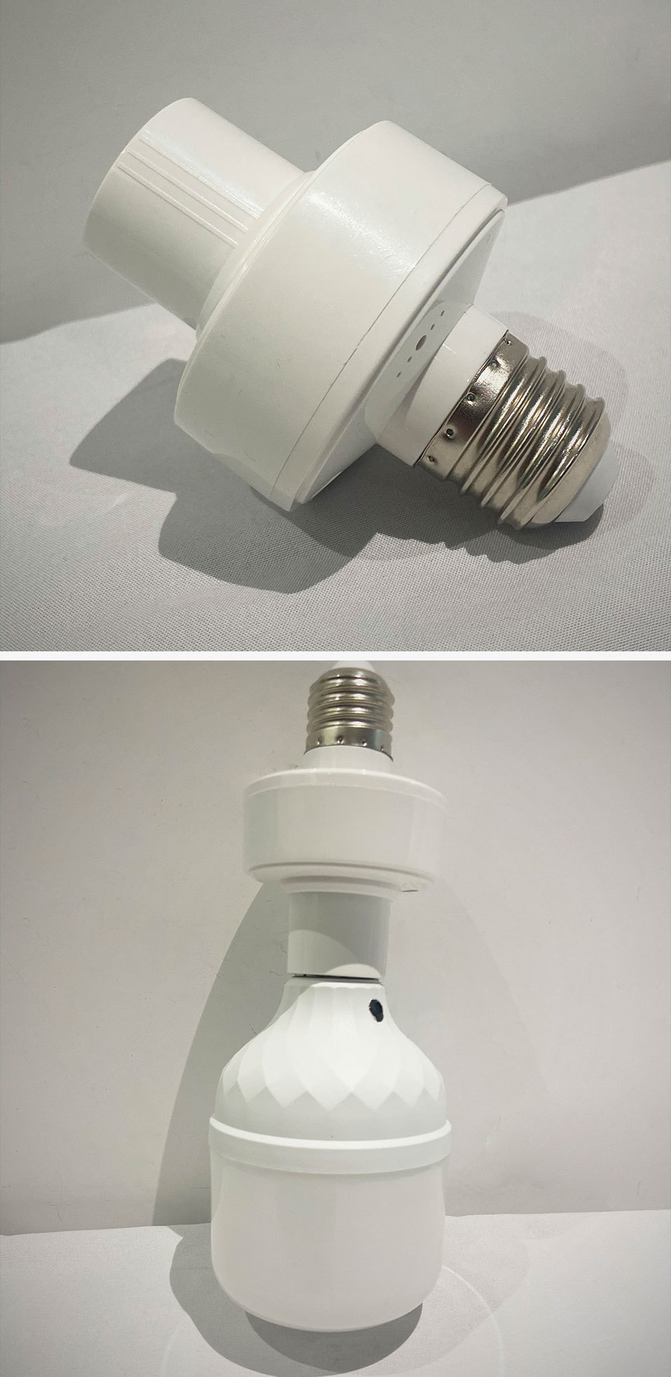 AI offline intelligent voice lamp head: Speak to control the switch of the bulb. Universal wireless intelligent lamp head e27 screw-on lamp pic 10