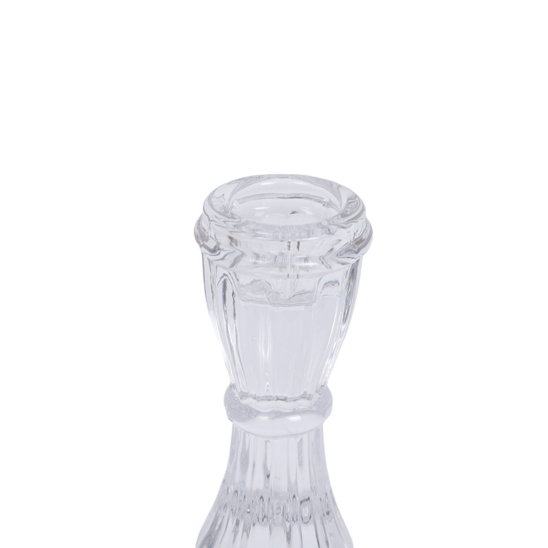 European-style ins gourd candlestick, table stem, wax glass candlestick, home base, bedroom home decoration item pic 8