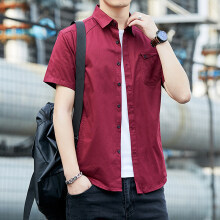 New Korean loose short-sleeved T-shirts for young men. Two pieces of cotton half-sleeved faux faux T-shirts for students, cool and oversized pic 31