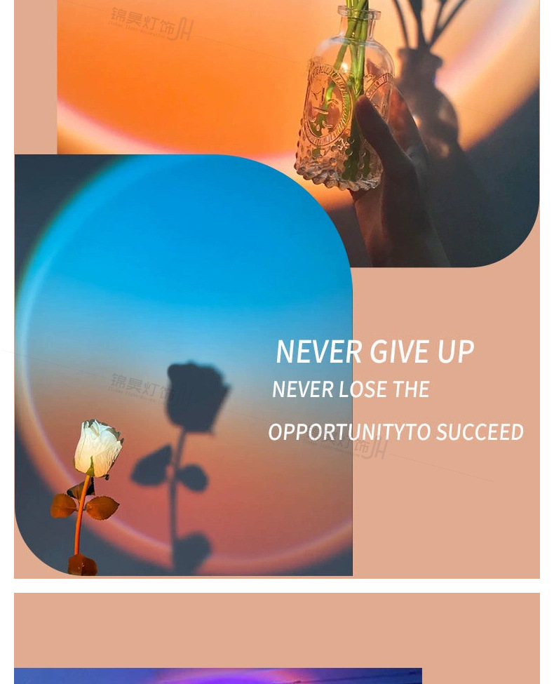 明装日不落射灯嵌入洗墙背景墙玄关直播商用日落夕阳过道氛围射灯详情4