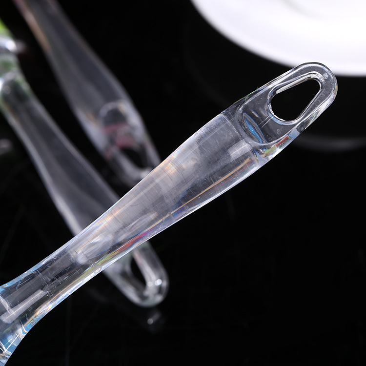 Kitchen DIY baking tools, colorful manual cream mixer and dough mixer, transparent handle egg beater manufacturer wholesale pic 9