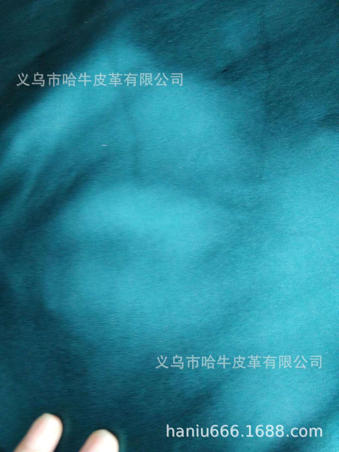 Hainiu genuine leather top layer dark green custom-made model, thickness 1.0-1.2, color thickness can all be customized pic 3