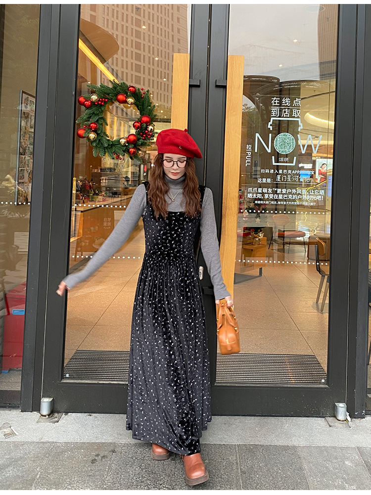 毛衣女2024新款秋冬美拉德穿搭堆堆高领打底衫内搭高级感针织上衣详情38