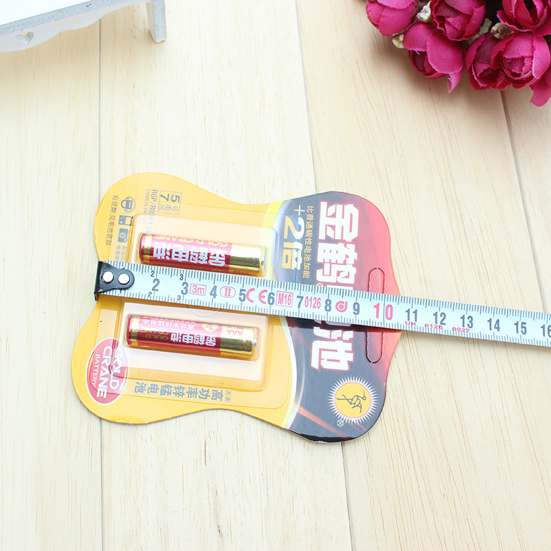 一元7号金鹤电池 两节装 玩具遥控电池 一元地摊货源批发详情3