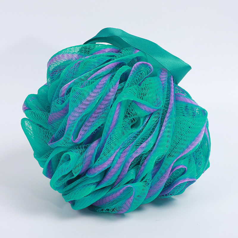 Customizable styles of bath balls from the original manufacturer, including bubble nets, bath sponges, bath balls, GRS recycled materials, and bath flowers pic 27