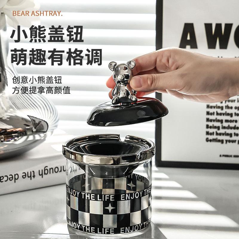 Anti-fly ash ashtray pic 1