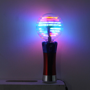 玩具手持棒批发手持旋转棒发光棒圣诞节助威魔法棒槐兴654详情6