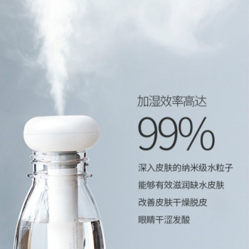 迷你甜甜圈加濕器 创意多用迷你喷雾 usb旅游便携矿泉水瓶加濕器详情3