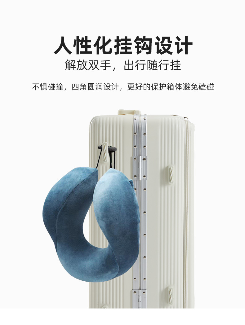 Wholesale of multi-functional aluminum frame suitcases, PC front opening pull rod travel cases, combination cases and swivel wheel carry-on cases pic 14