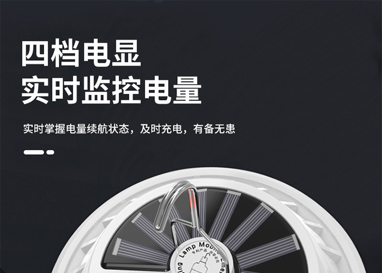 Wholesale of solar flying saucer lights, LED bulb lights, outdoor night market street vending lights, camping lights, tent lighting bulbs pic 47