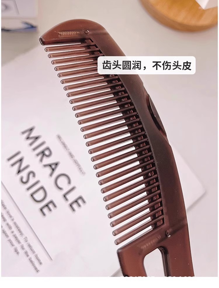 【 Douyin Bestseller 】 The third-generation energy comb for removing oily hair, a no-rinse hollow comb for removing oil particles and cleaning pic 4