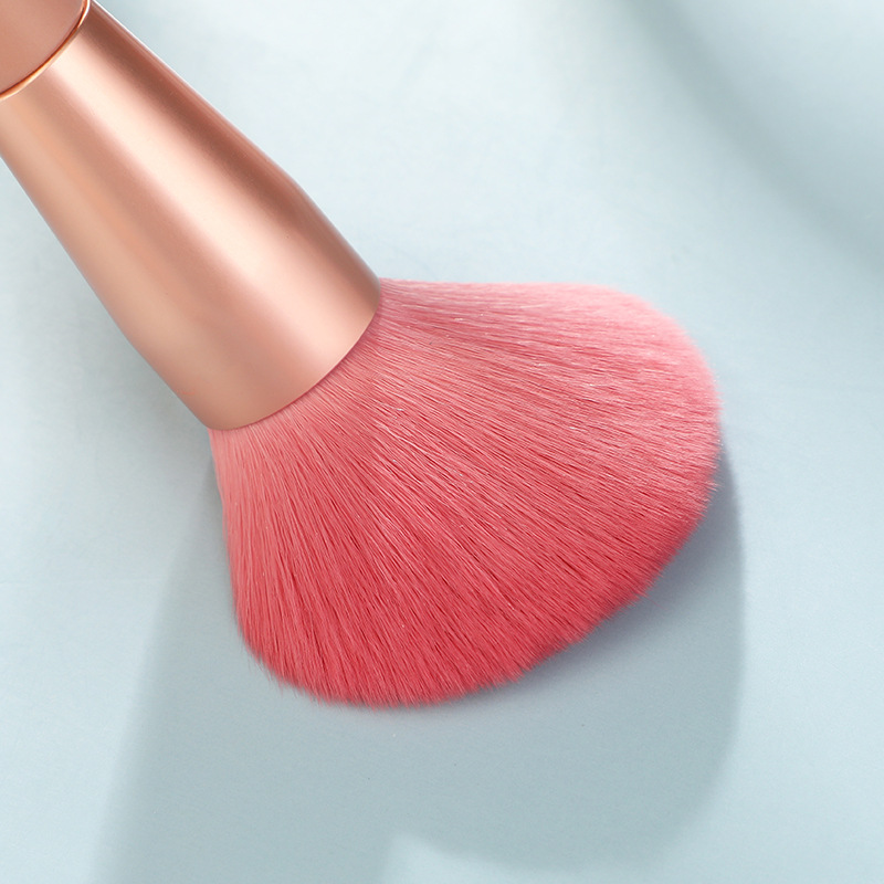 Fashionable 13 macaron-colored beauty brushes, super soft loose powder blush, affordable foundation brushes in full stock pic 11