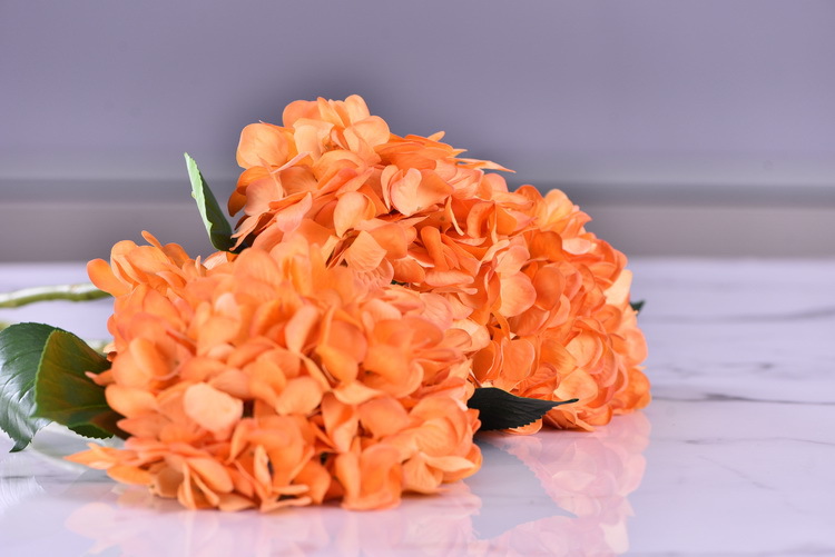 Factory supply of artificial hydrangeas, high-end hydrangea wholesale, wedding, home, hotel landscaping, main flowers, decorative artificial flowers pic 17