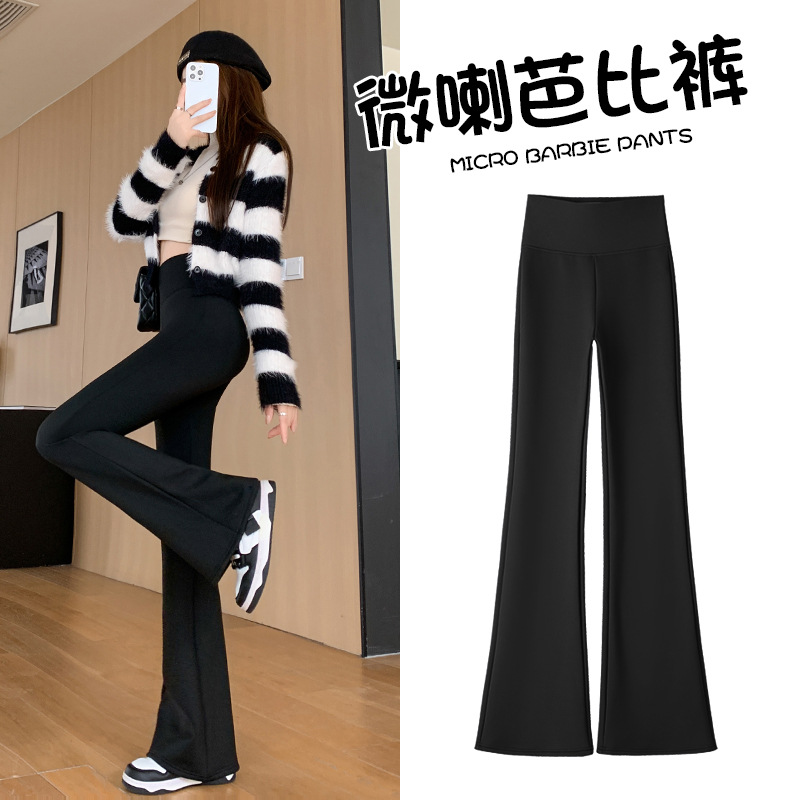 Summer outerwear: thin, color-blocking shorts, leggings, high-waisted Barbie safety pants, three-part, no embarrassing lines, shark pants for women pic 1
