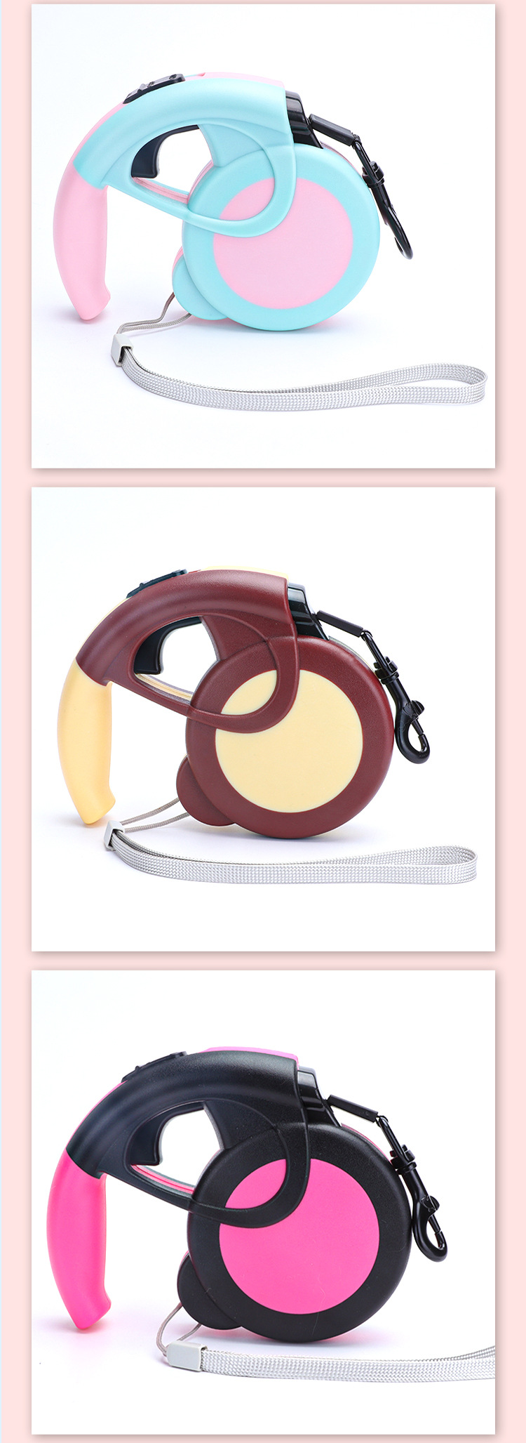 New automatic leash explosion-proof telescopic dog leash, dog walking rope, outdoor dog safety rope pic 10
